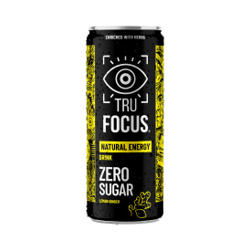 TruFocus Natural Energy Drink Ginger Lemon 200 ml